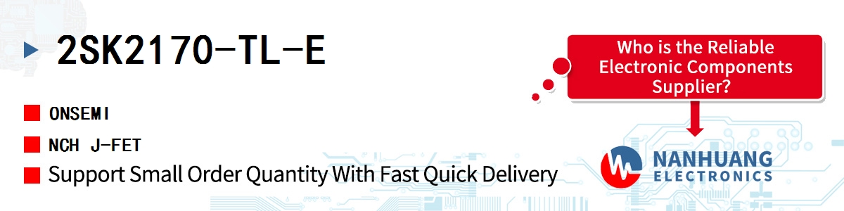 2SK2170-TL-E onsemi NCH J-FET