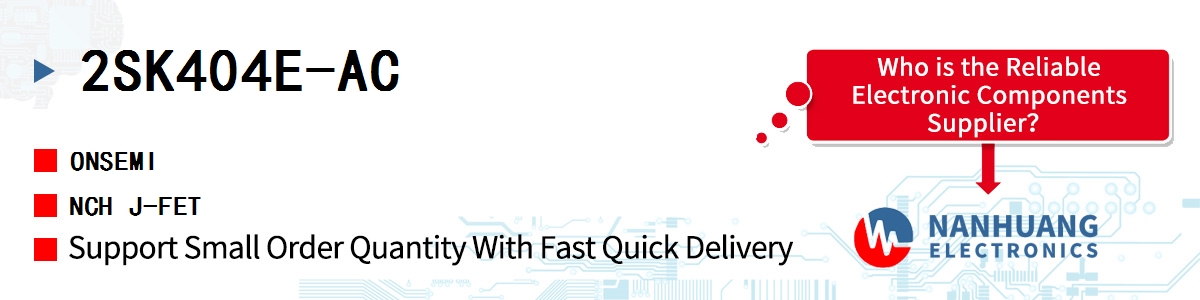 2SK404E-AC onsemi NCH J-FET