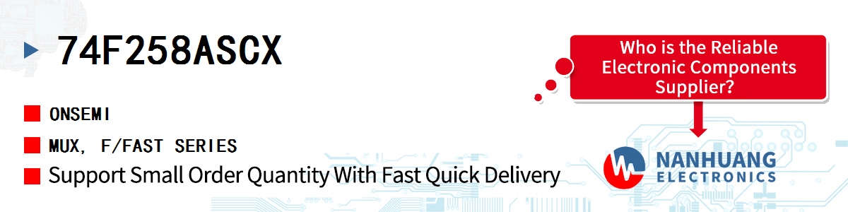 74F258ASCX onsemi MUX, F/FAST SERIES