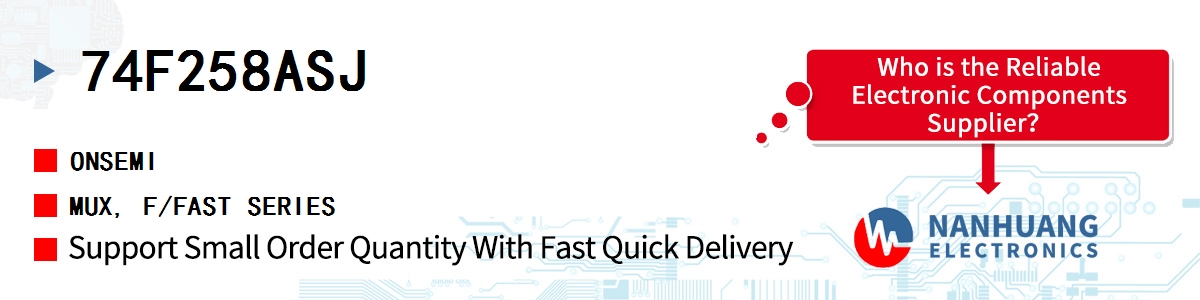 74F258ASJ onsemi MUX, F/FAST SERIES