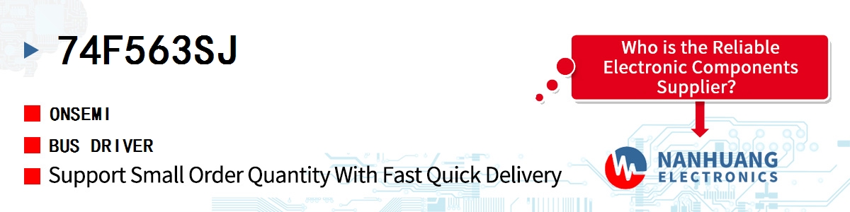 74F563SJ onsemi BUS DRIVER
