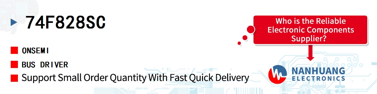 74F828SC onsemi BUS DRIVER