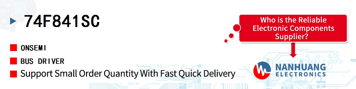 74F841SC onsemi BUS DRIVER