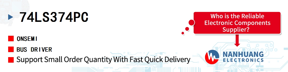 74LS374PC onsemi BUS DRIVER