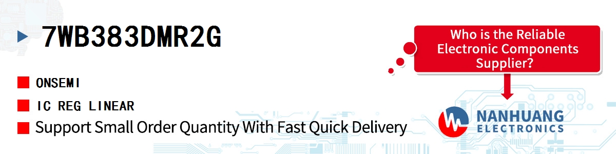 7WB383DMR2G onsemi IC REG LINEAR