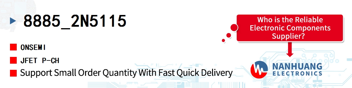 8885_2N5115 onsemi JFET P-CH