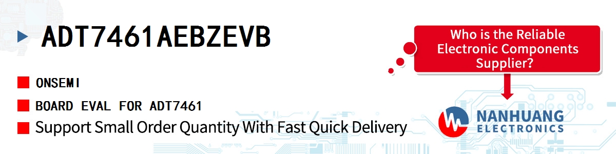 ADT7461AEBZEVB onsemi BOARD EVAL FOR ADT7461