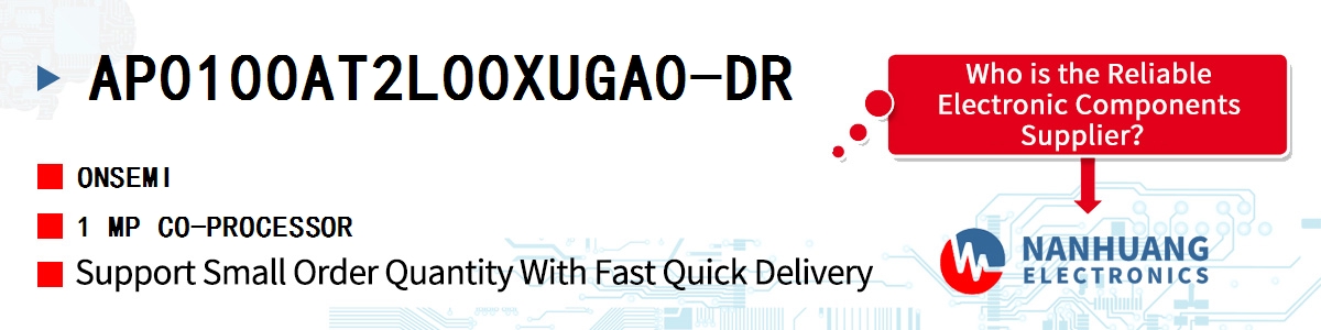 AP0100AT2L00XUGA0-DR onsemi 1 MP CO-PROCESSOR