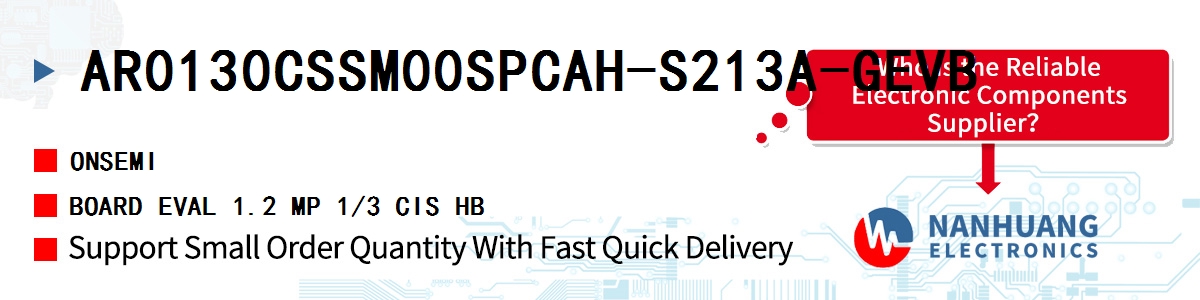 AR0130CSSM00SPCAH-S213A-GEVB onsemi BOARD EVAL 1.2 MP 1/3 CIS HB