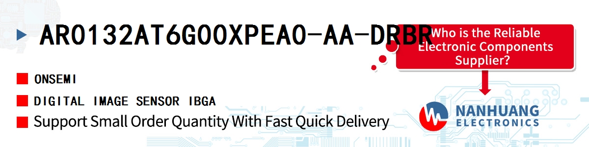 AR0132AT6G00XPEA0-AA-DRBR onsemi DIGITAL IMAGE SENSOR IBGA