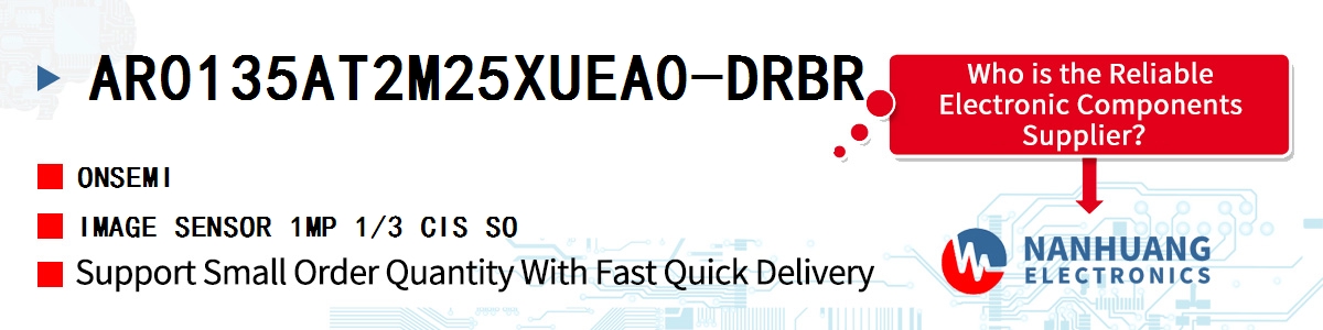 AR0135AT2M25XUEA0-DRBR onsemi IMAGE SENSOR 1MP 1/3 CIS SO