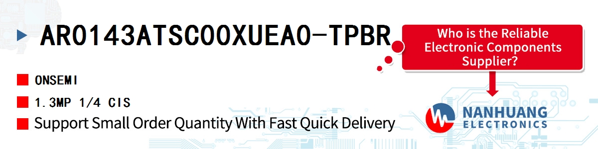 AR0143ATSC00XUEA0-TPBR onsemi 1.3MP 1/4 CIS