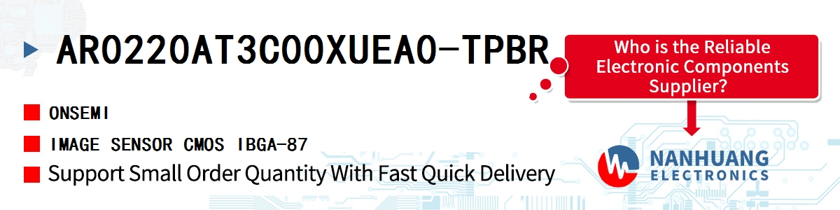 AR0220AT3C00XUEA0-TPBR onsemi IMAGE SENSOR CMOS IBGA-87
