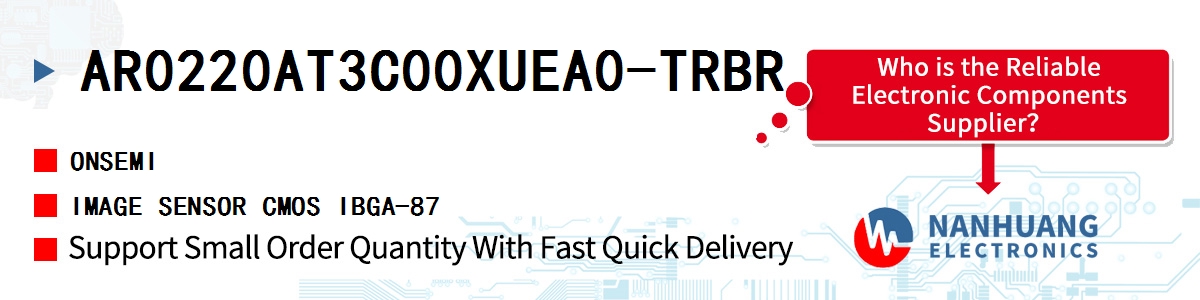 AR0220AT3C00XUEA0-TRBR onsemi IMAGE SENSOR CMOS IBGA-87