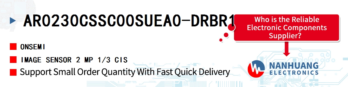AR0230CSSC00SUEA0-DRBR1 onsemi IMAGE SENSOR 2 MP 1/3 CIS