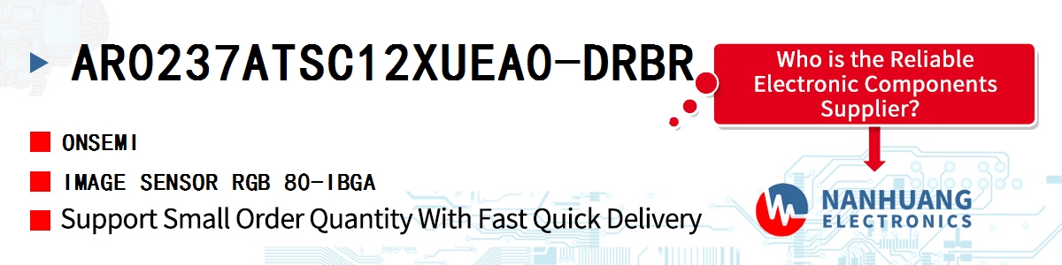 AR0237ATSC12XUEA0-DRBR onsemi IMAGE SENSOR RGB 80-IBGA