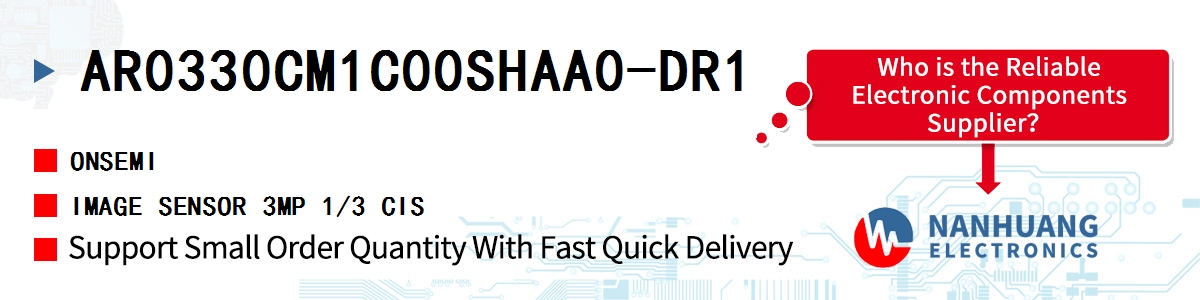 AR0330CM1C00SHAA0-DR1 onsemi IMAGE SENSOR 3MP 1/3 CIS