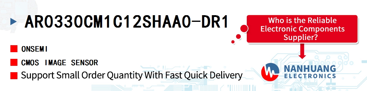 AR0330CM1C12SHAA0-DR1 onsemi CMOS IMAGE SENSOR