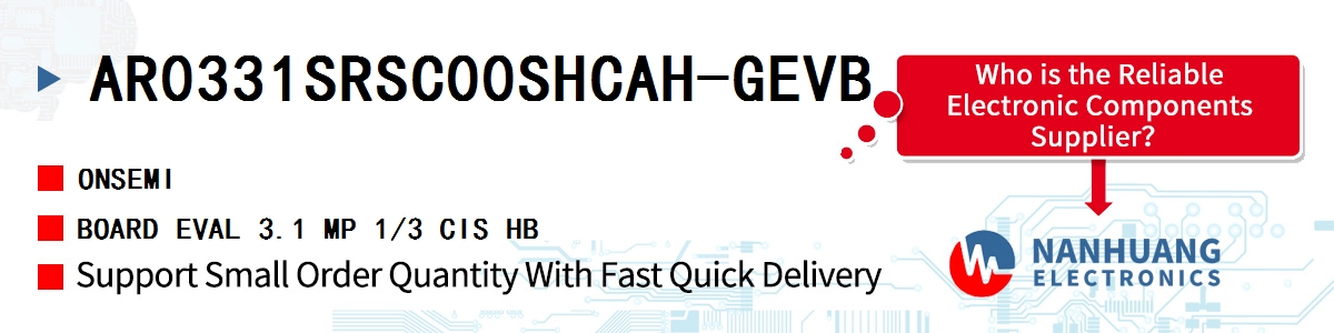 AR0331SRSC00SHCAH-GEVB onsemi BOARD EVAL 3.1 MP 1/3 CIS HB