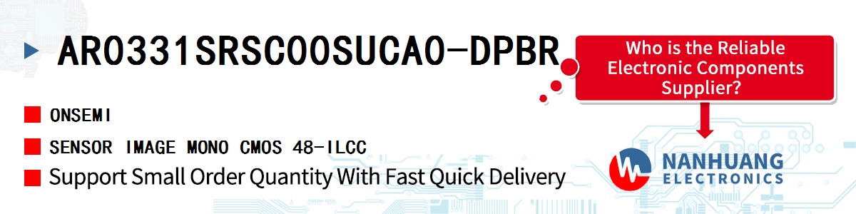 AR0331SRSC00SUCA0-DPBR onsemi SENSOR IMAGE MONO CMOS 48-ILCC