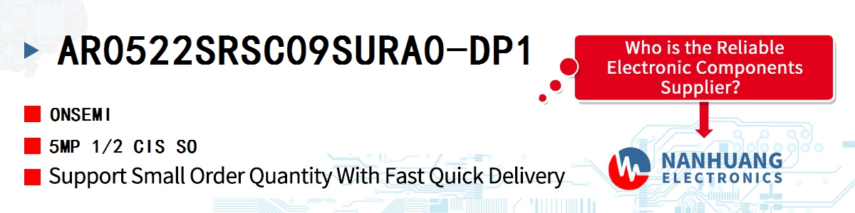 AR0522SRSC09SURA0-DP1 onsemi 5MP 1/2 CIS SO