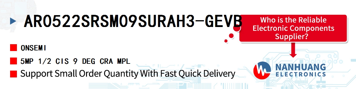 AR0522SRSM09SURAH3-GEVB onsemi 5MP 1/2 CIS 9 DEG CRA MPL