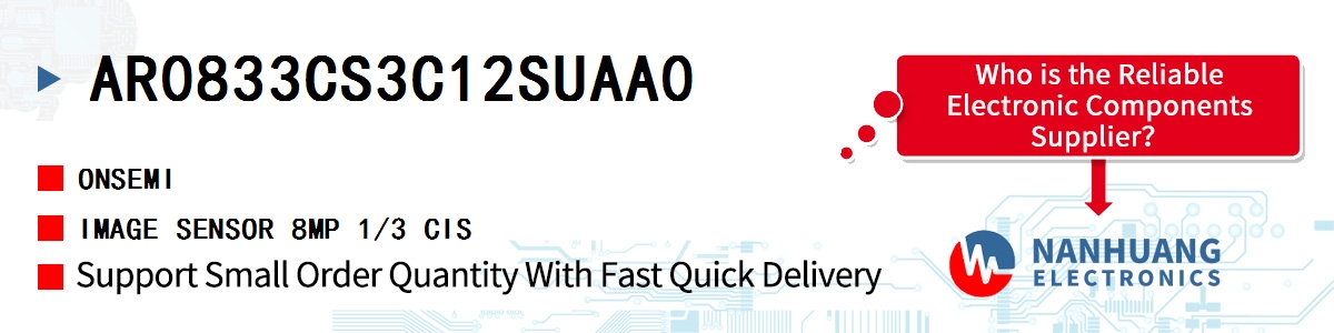 AR0833CS3C12SUAA0 onsemi IMAGE SENSOR 8MP 1/3 CIS