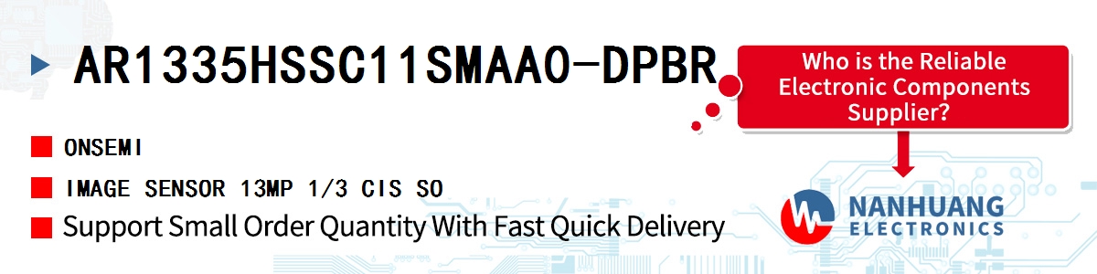 AR1335HSSC11SMAA0-DPBR onsemi IMAGE SENSOR 13MP 1/3 CIS SO