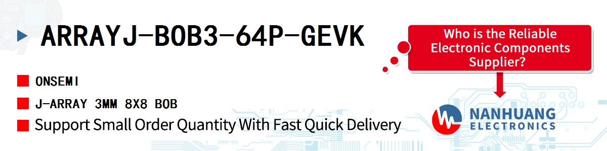 ARRAYJ-BOB3-64P-GEVK onsemi J-ARRAY 3MM 8X8 BOB