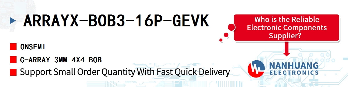 ARRAYX-BOB3-16P-GEVK onsemi C-ARRAY 3MM 4X4 BOB