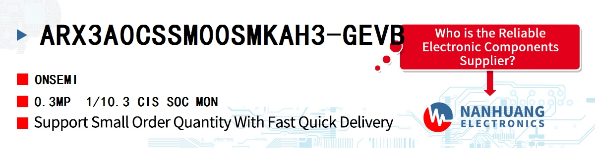 ARX3A0CSSM00SMKAH3-GEVB onsemi 0.3MP  1/10.3 CIS SOC MON