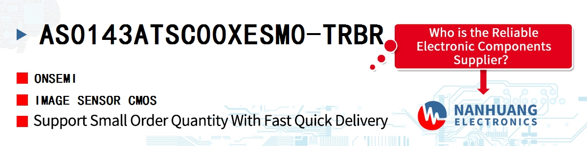 AS0143ATSC00XESM0-TRBR onsemi IMAGE SENSOR CMOS