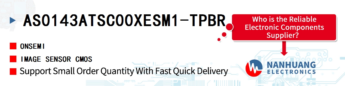 AS0143ATSC00XESM1-TPBR onsemi IMAGE SENSOR CMOS
