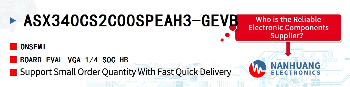 ASX340CS2C00SPEAH3-GEVB onsemi BOARD EVAL VGA 1/4 SOC HB