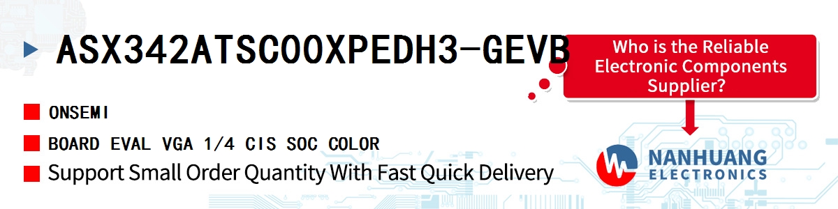 ASX342ATSC00XPEDH3-GEVB onsemi BOARD EVAL VGA 1/4 CIS SOC COLOR