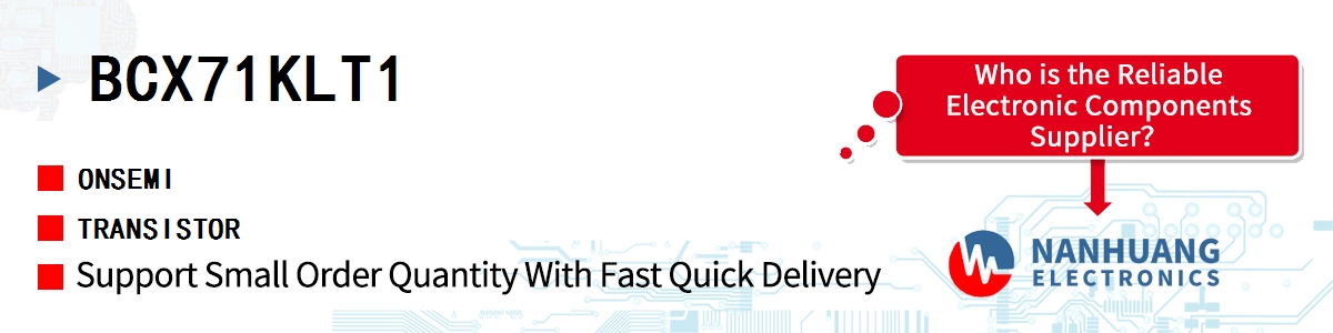 BCX71KLT1 onsemi TRANSISTOR