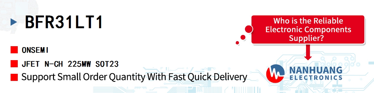 BFR31LT1 onsemi JFET N-CH 225MW SOT23
