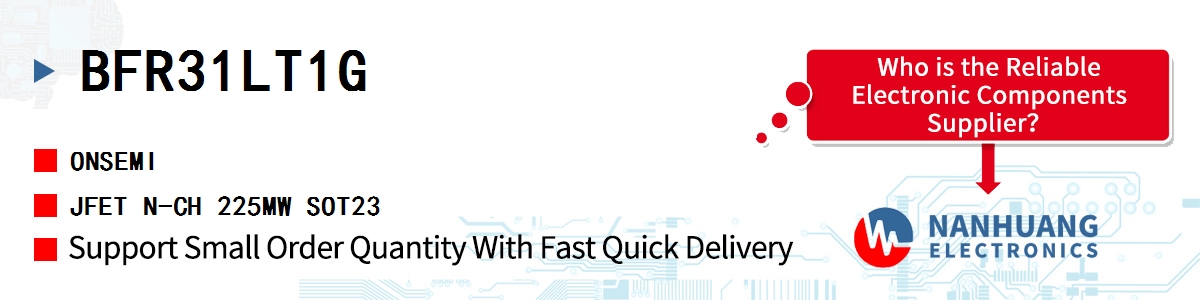 BFR31LT1G onsemi JFET N-CH 225MW SOT23