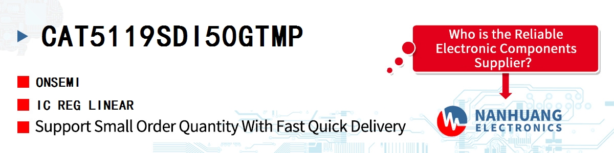CAT5119SDI50GTMP onsemi IC REG LINEAR