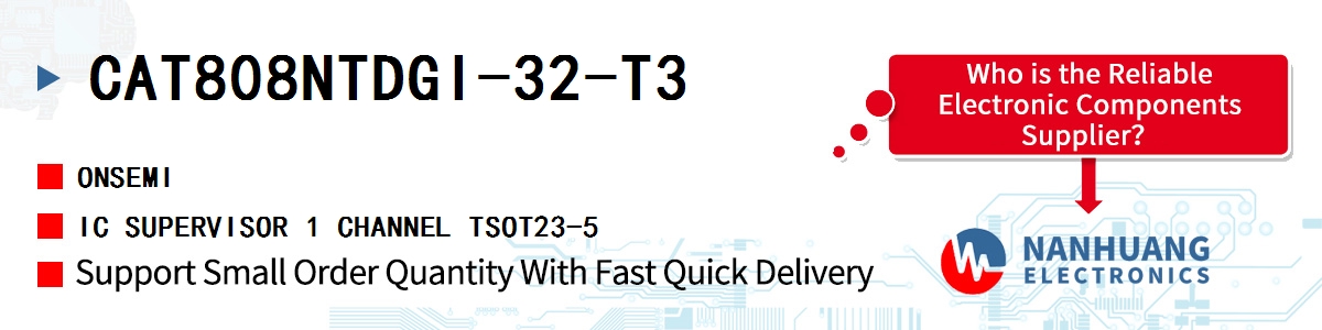 CAT808NTDGI-32-T3 onsemi IC SUPERVISOR 1 CHANNEL TSOT23-5