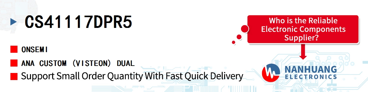 CS41117DPR5 onsemi ANA CUSTOM (VISTEON) DUAL
