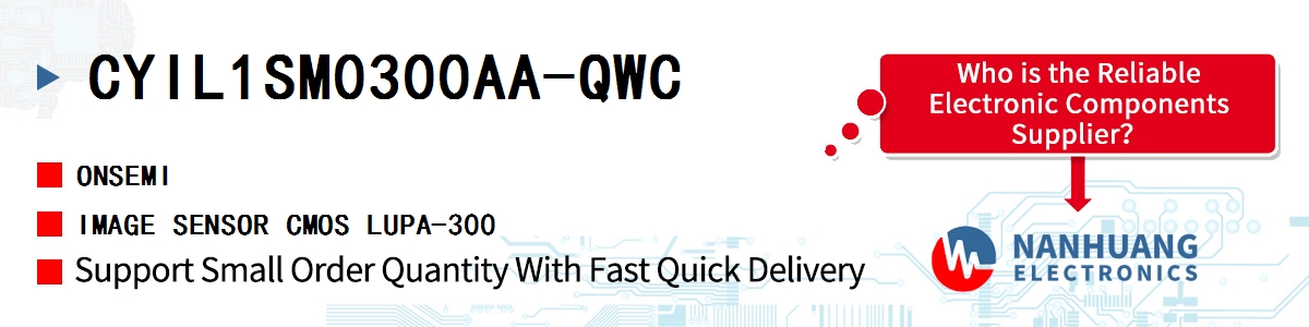 CYIL1SM0300AA-QWC onsemi IMAGE SENSOR CMOS LUPA-300