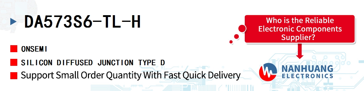 DA573S6-TL-H onsemi SILICON DIFFUSED JUNCTION TYPE D