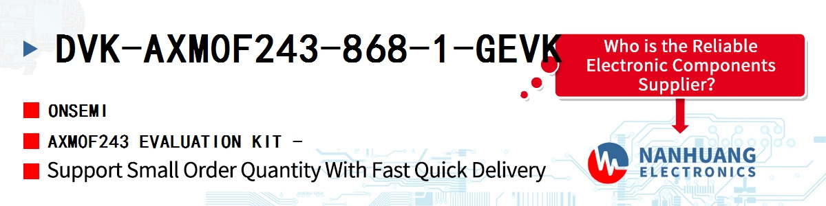 DVK-AXM0F243-868-1-GEVK onsemi AXM0F243 EVALUATION KIT -