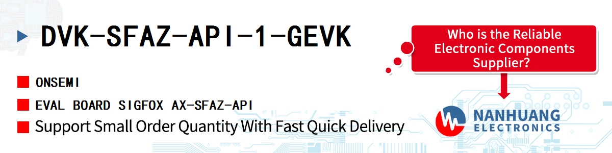 DVK-SFAZ-API-1-GEVK onsemi EVAL BOARD SIGFOX AX-SFAZ-API