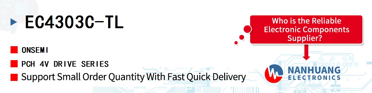 EC4303C-TL onsemi PCH 4V DRIVE SERIES