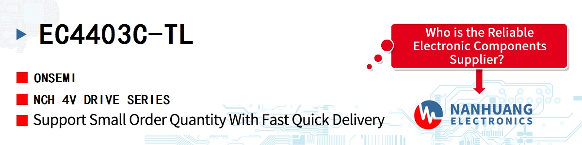 EC4403C-TL onsemi NCH 4V DRIVE SERIES