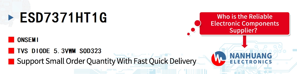 ESD7371HT1G onsemi TVS DIODE 5.3VWM SOD323