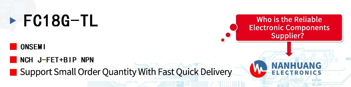 FC18G-TL onsemi NCH J-FET+BIP NPN