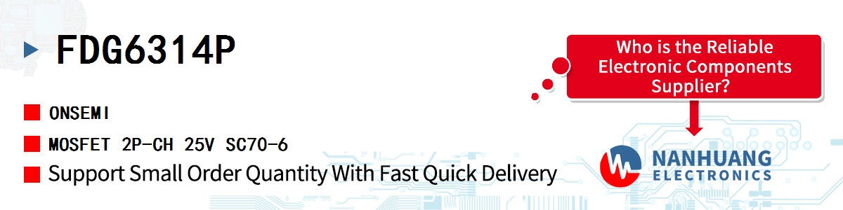 FDG6314P onsemi MOSFET 2P-CH 25V SC70-6